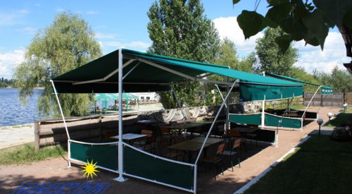 Терасные маркизы в Минске, Бресте, Гомеле, Гродно, Могилеве и Витебске