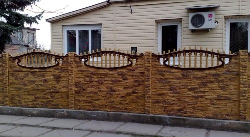 Забор ажурный железобетонный в Бресте
